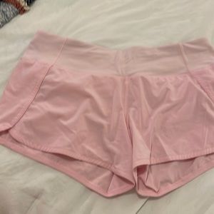 pink lulu shorts